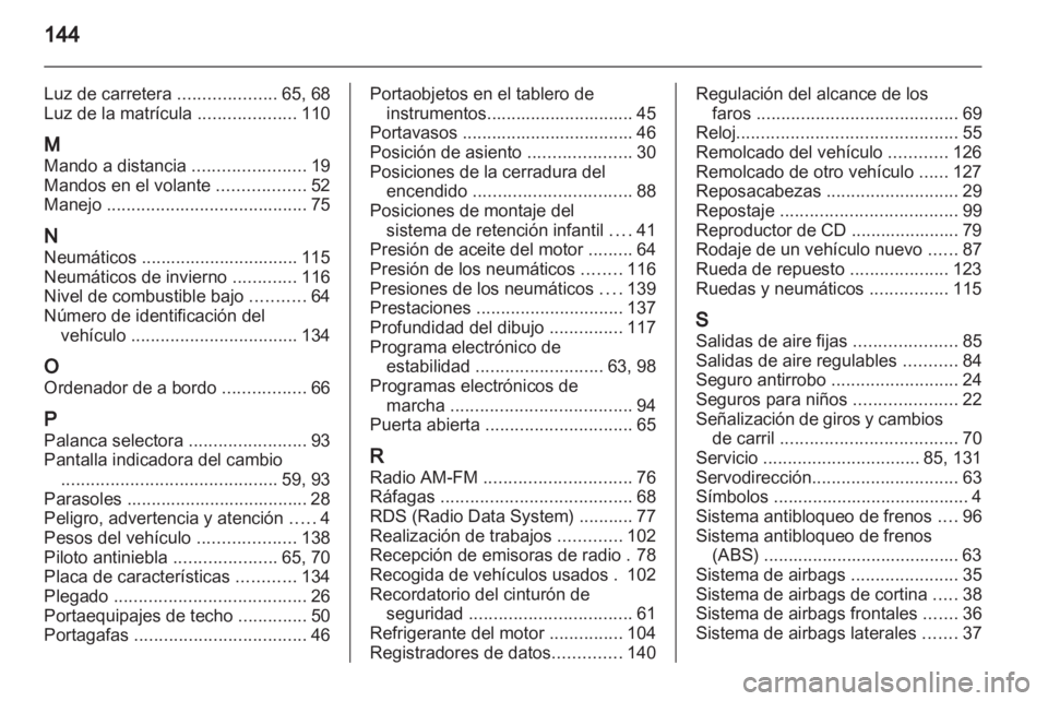 OPEL AGILA 2011  Manual de Instrucciones (in Spanish) 