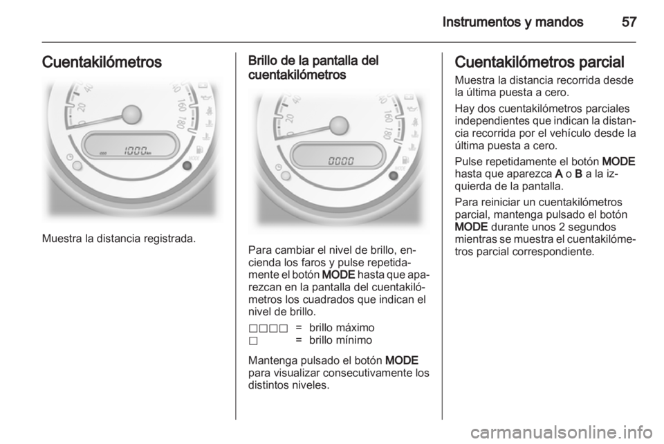 OPEL AGILA 2011  Manual de Instrucciones (in Spanish) 