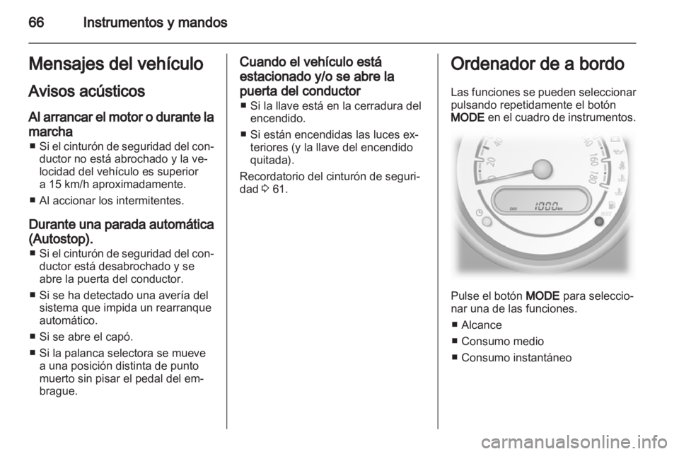 OPEL AGILA 2011  Manual de Instrucciones (in Spanish) 
