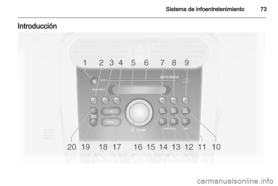 OPEL AGILA 2011  Manual de Instrucciones (in Spanish) 
