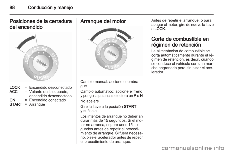 OPEL AGILA 2011  Manual de Instrucciones (in Spanish) 