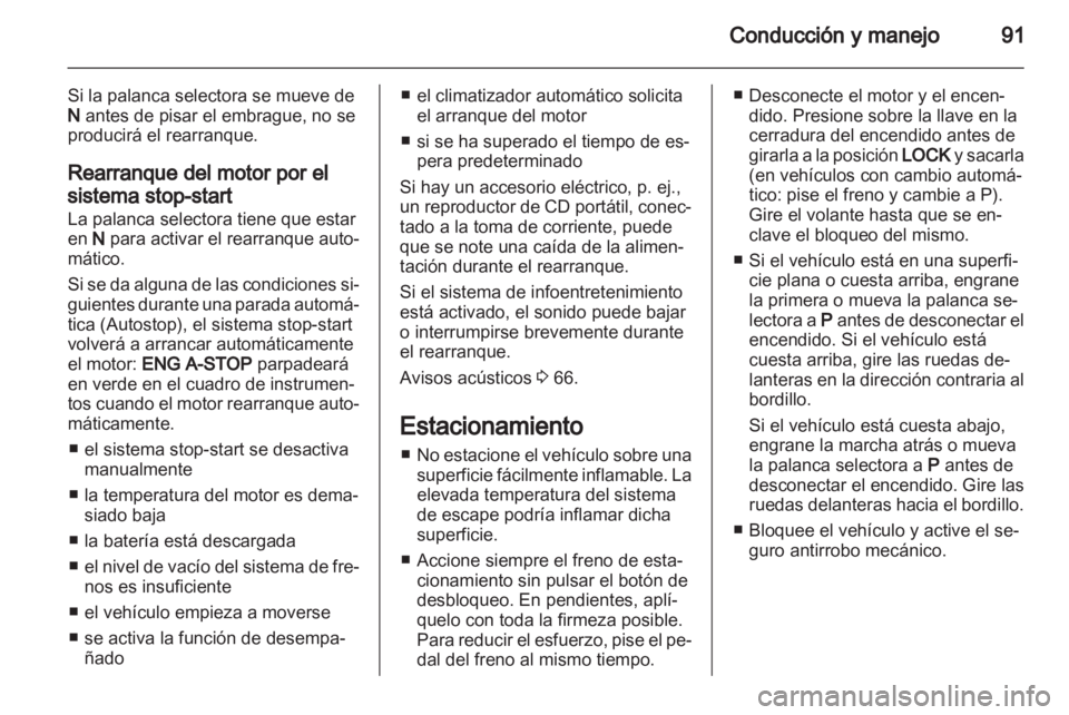 OPEL AGILA 2011  Manual de Instrucciones (in Spanish) 