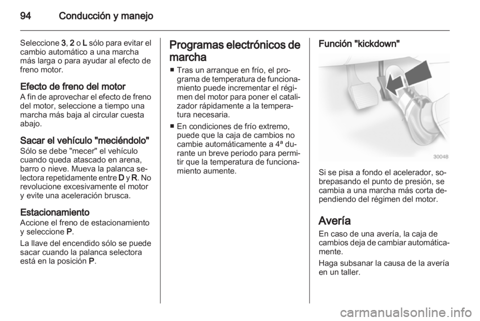 OPEL AGILA 2011  Manual de Instrucciones (in Spanish) 