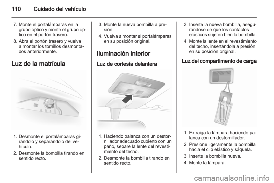 OPEL AGILA 2012  Manual de Instrucciones (in Spanish) 