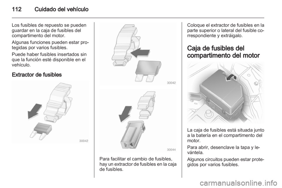 OPEL AGILA 2012  Manual de Instrucciones (in Spanish) 