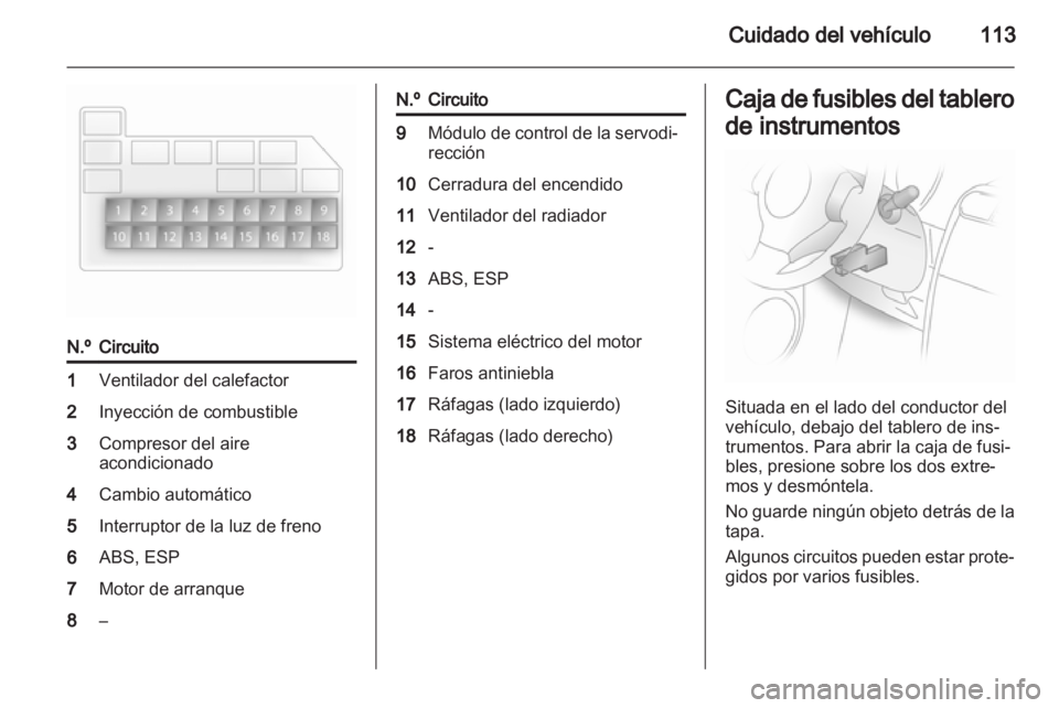OPEL AGILA 2012  Manual de Instrucciones (in Spanish) 
