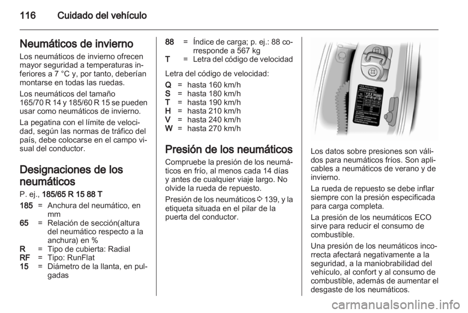 OPEL AGILA 2012  Manual de Instrucciones (in Spanish) 