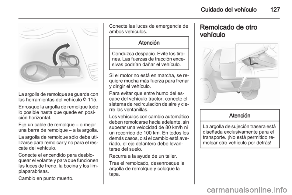 OPEL AGILA 2012  Manual de Instrucciones (in Spanish) 