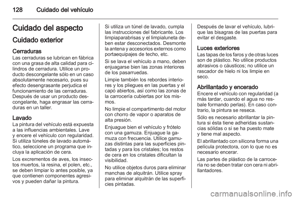 OPEL AGILA 2012  Manual de Instrucciones (in Spanish) 