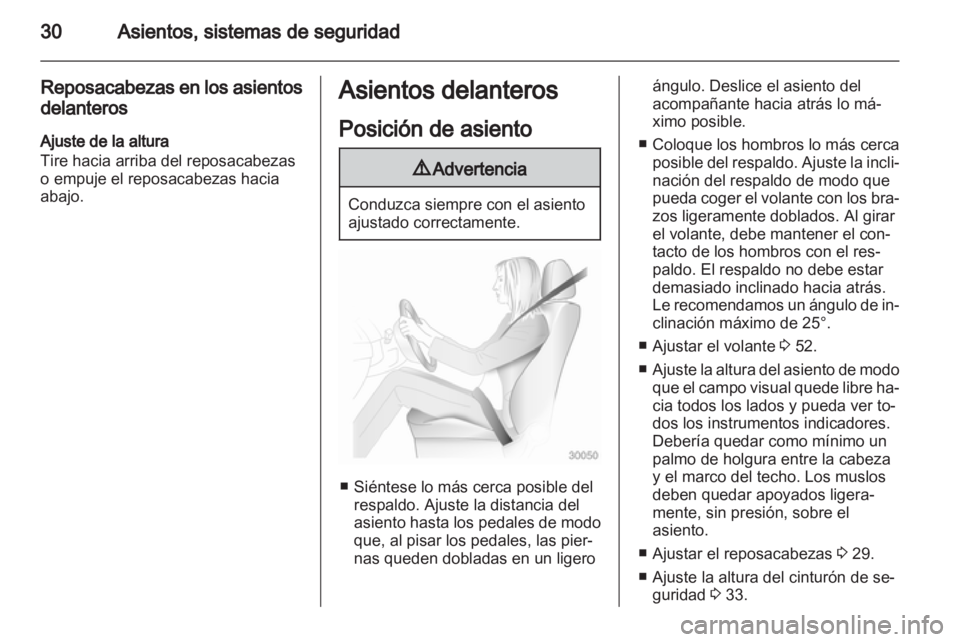 OPEL AGILA 2012  Manual de Instrucciones (in Spanish) 