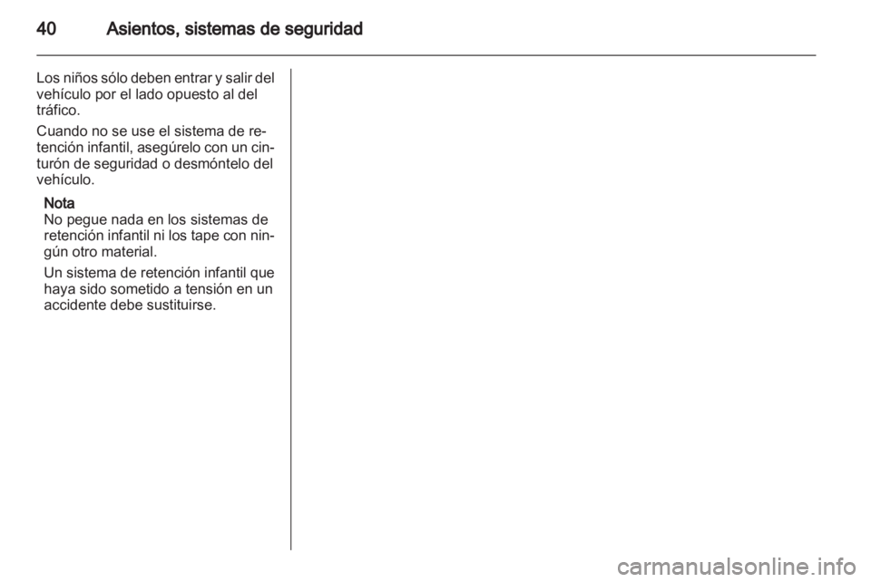 OPEL AGILA 2012  Manual de Instrucciones (in Spanish) 