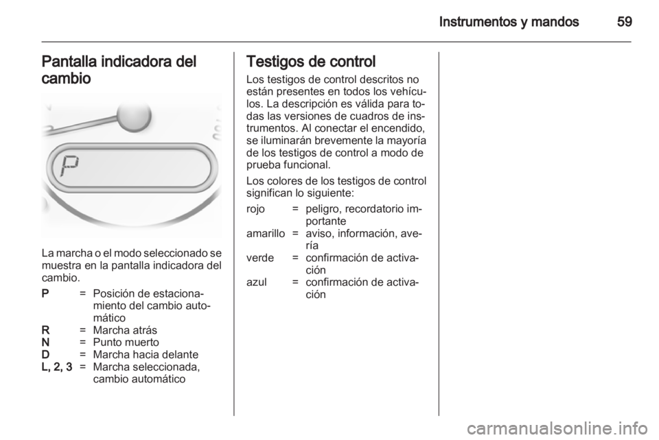 OPEL AGILA 2012  Manual de Instrucciones (in Spanish) 