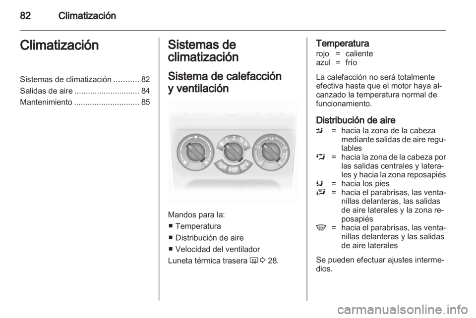 OPEL AGILA 2012  Manual de Instrucciones (in Spanish) 