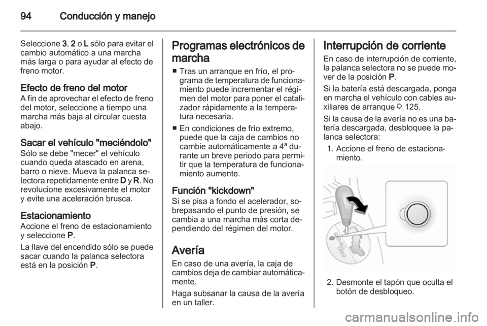 OPEL AGILA 2012  Manual de Instrucciones (in Spanish) 