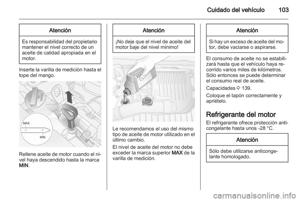 OPEL AGILA 2012.5  Manual de Instrucciones (in Spanish) 