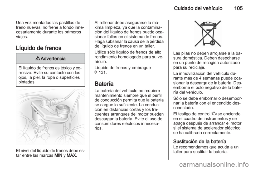 OPEL AGILA 2012.5  Manual de Instrucciones (in Spanish) 