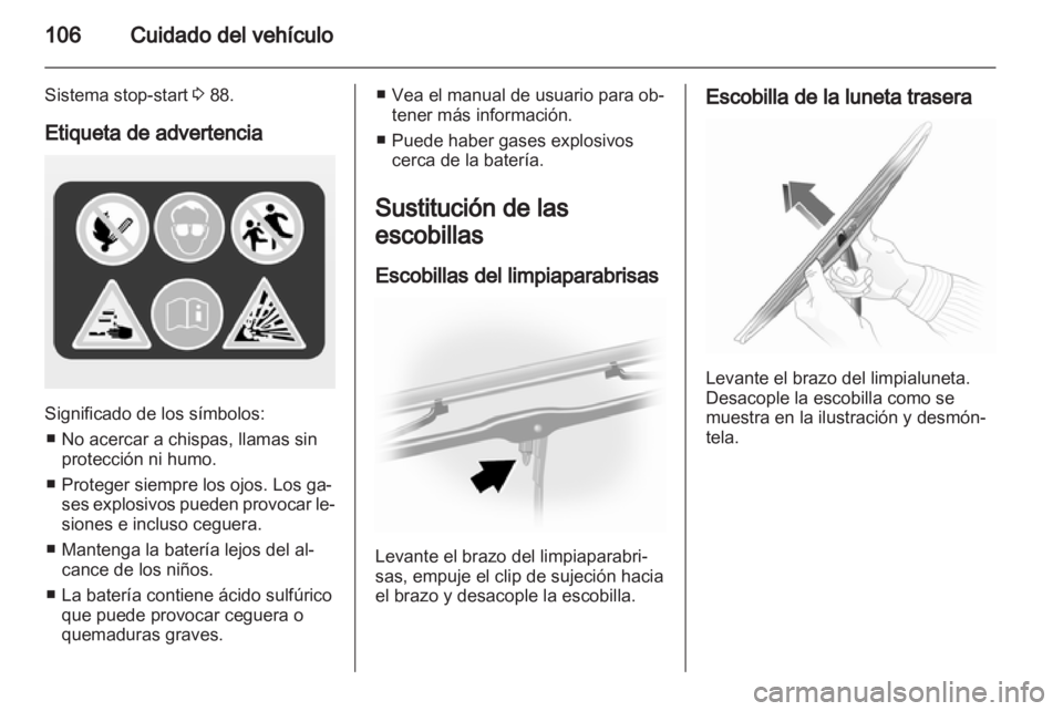 OPEL AGILA 2012.5  Manual de Instrucciones (in Spanish) 
