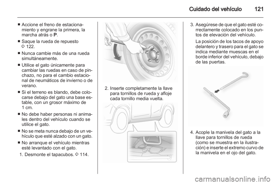 OPEL AGILA 2012.5  Manual de Instrucciones (in Spanish) 
