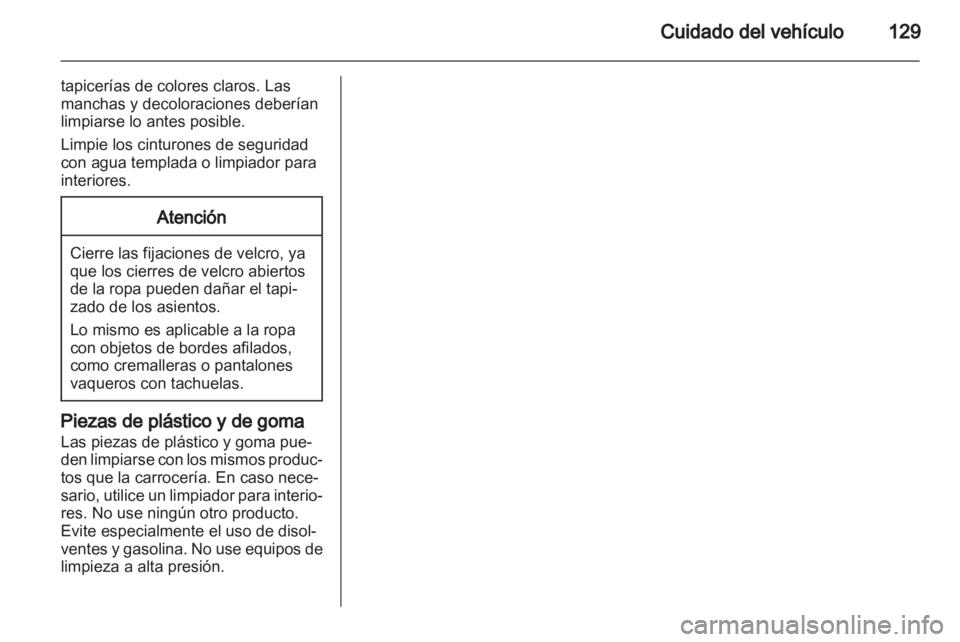 OPEL AGILA 2012.5  Manual de Instrucciones (in Spanish) 