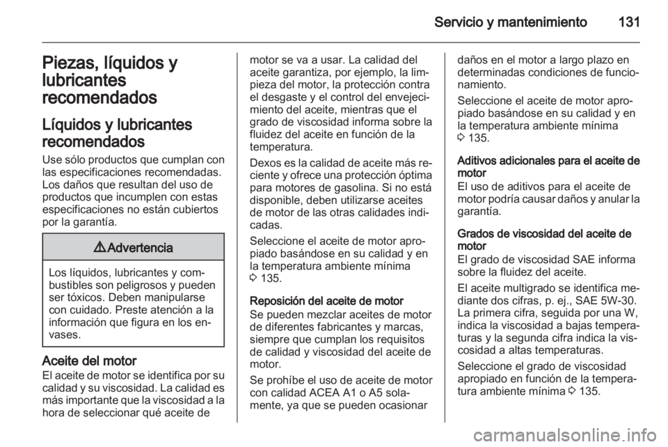 OPEL AGILA 2012.5  Manual de Instrucciones (in Spanish) 