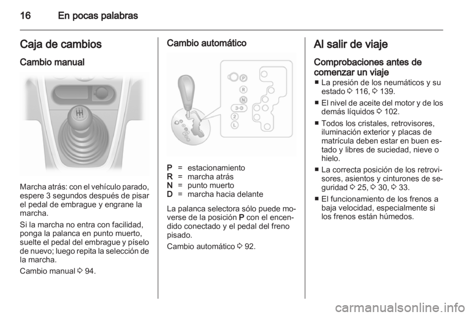 OPEL AGILA 2012.5  Manual de Instrucciones (in Spanish) 