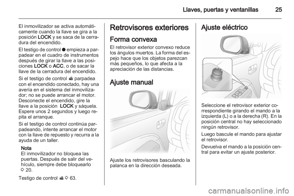 OPEL AGILA 2012.5  Manual de Instrucciones (in Spanish) 