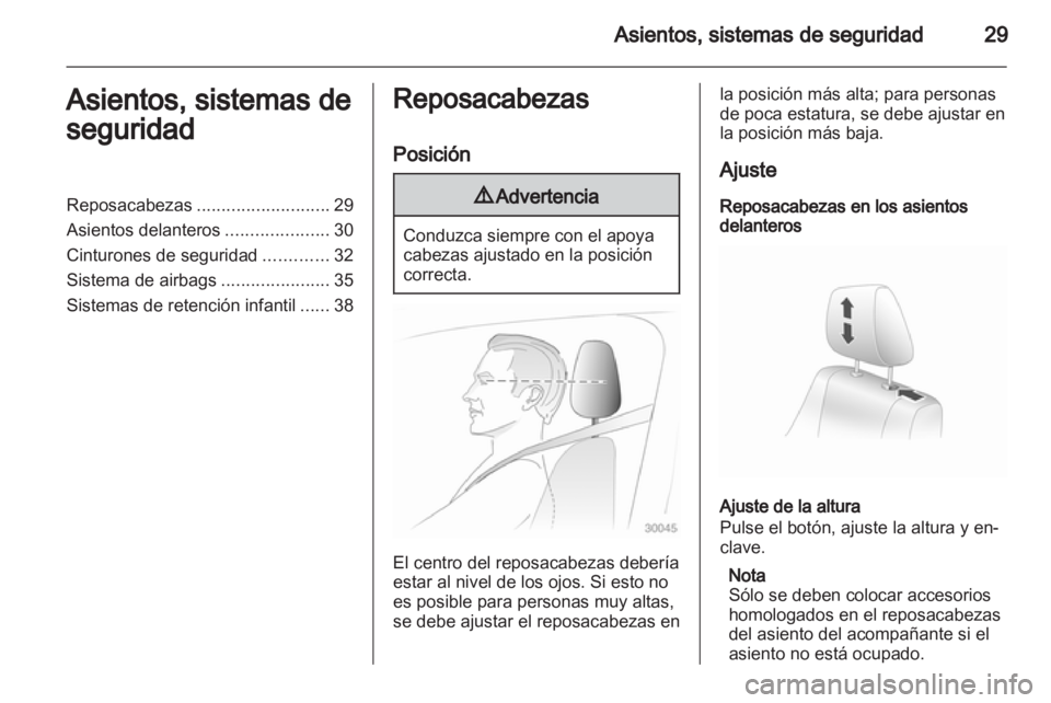 OPEL AGILA 2012.5  Manual de Instrucciones (in Spanish) 