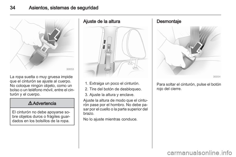 OPEL AGILA 2012.5  Manual de Instrucciones (in Spanish) 