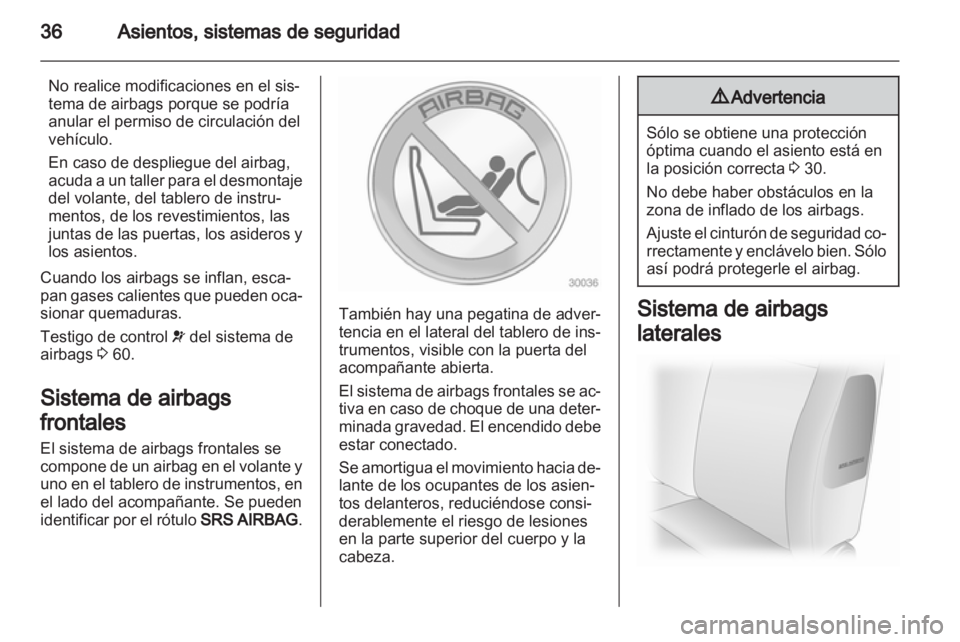 OPEL AGILA 2012.5  Manual de Instrucciones (in Spanish) 