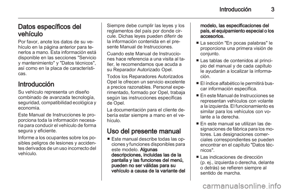 OPEL AGILA 2012.5  Manual de Instrucciones (in Spanish) 