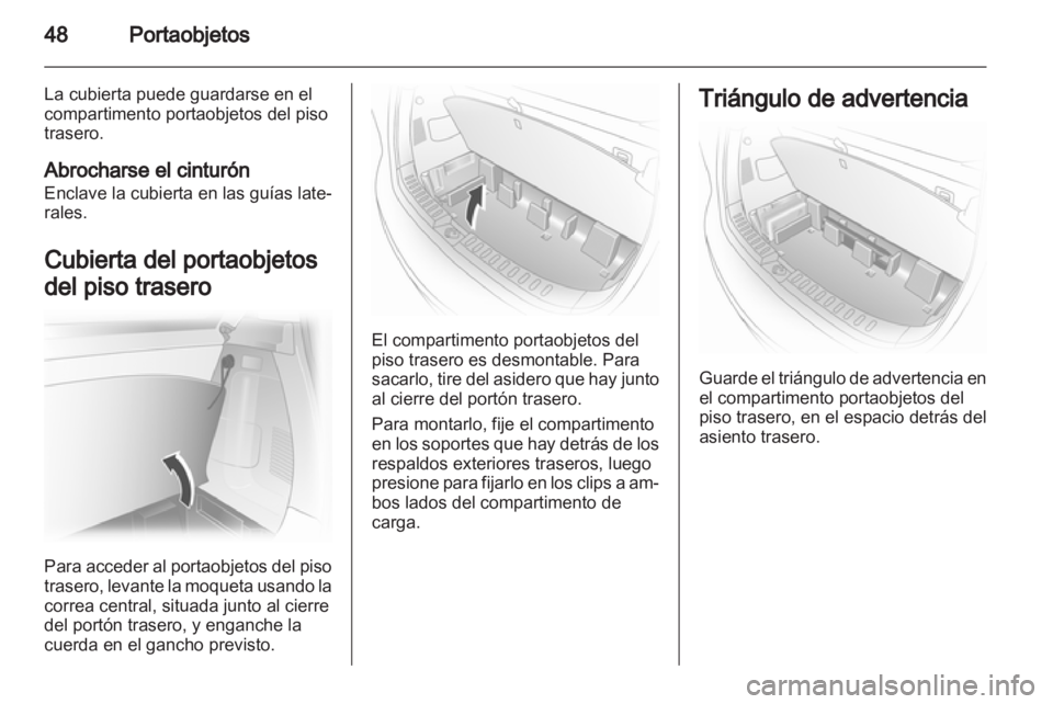 OPEL AGILA 2012.5  Manual de Instrucciones (in Spanish) 