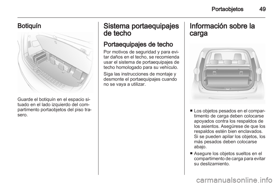 OPEL AGILA 2012.5  Manual de Instrucciones (in Spanish) 