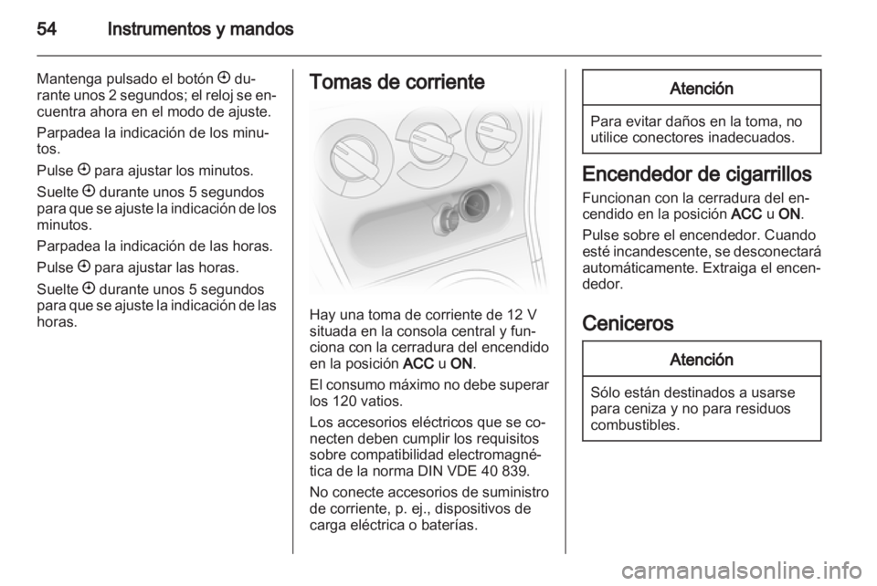 OPEL AGILA 2012.5  Manual de Instrucciones (in Spanish) 