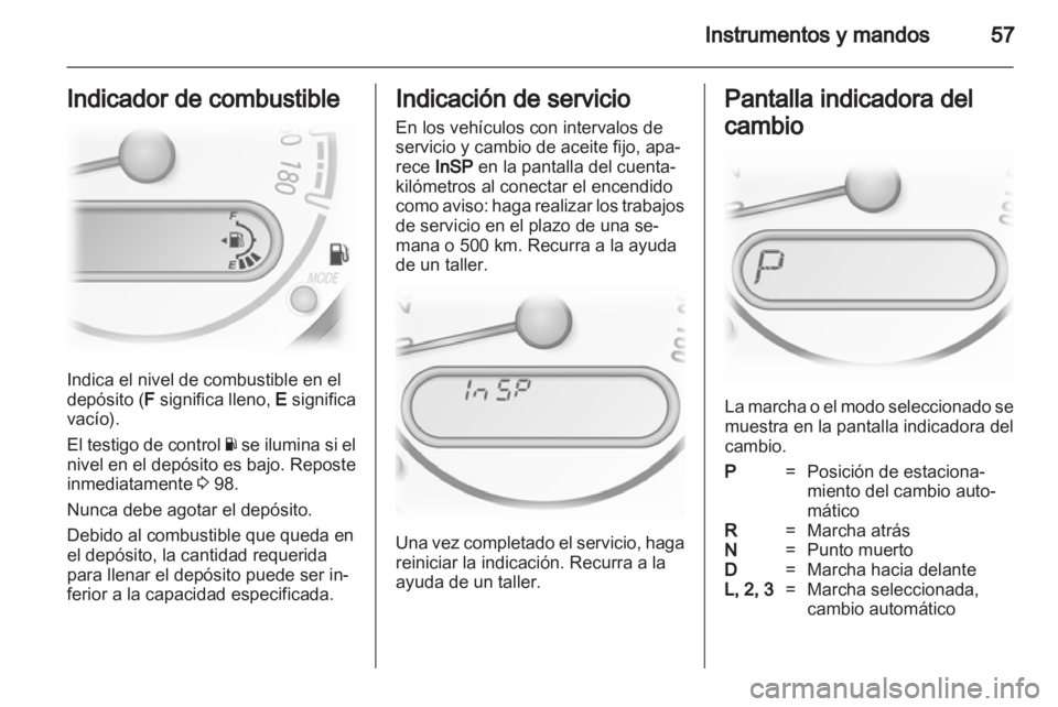 OPEL AGILA 2012.5  Manual de Instrucciones (in Spanish) 