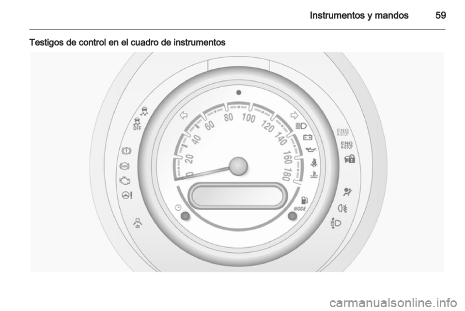 OPEL AGILA 2012.5  Manual de Instrucciones (in Spanish) 