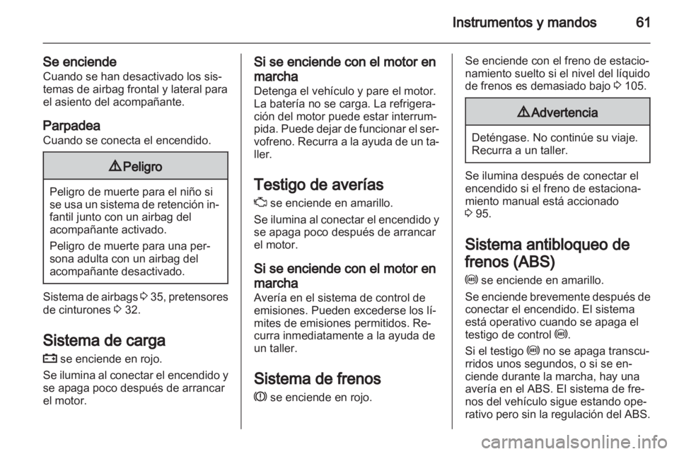 OPEL AGILA 2012.5  Manual de Instrucciones (in Spanish) 