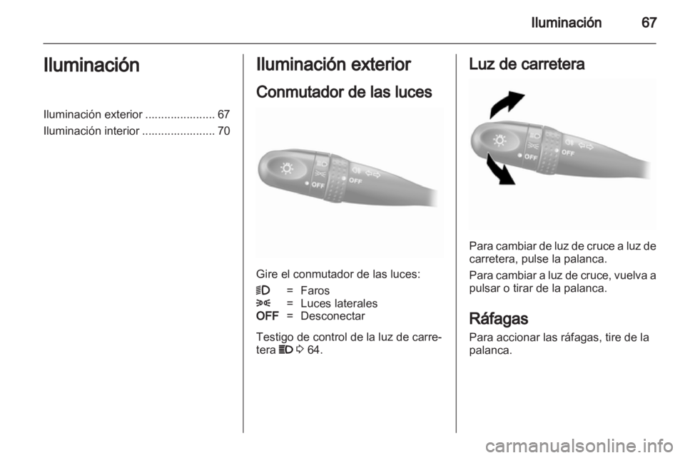 OPEL AGILA 2012.5  Manual de Instrucciones (in Spanish) 