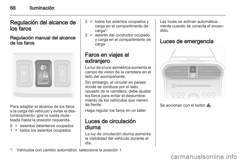 OPEL AGILA 2012.5  Manual de Instrucciones (in Spanish) 