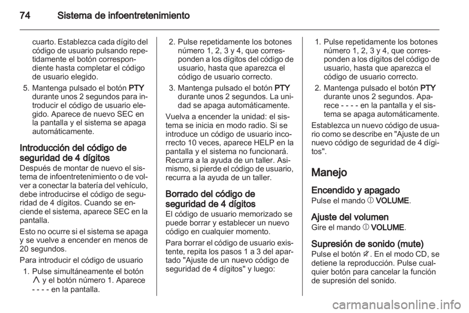 OPEL AGILA 2012.5  Manual de Instrucciones (in Spanish) 