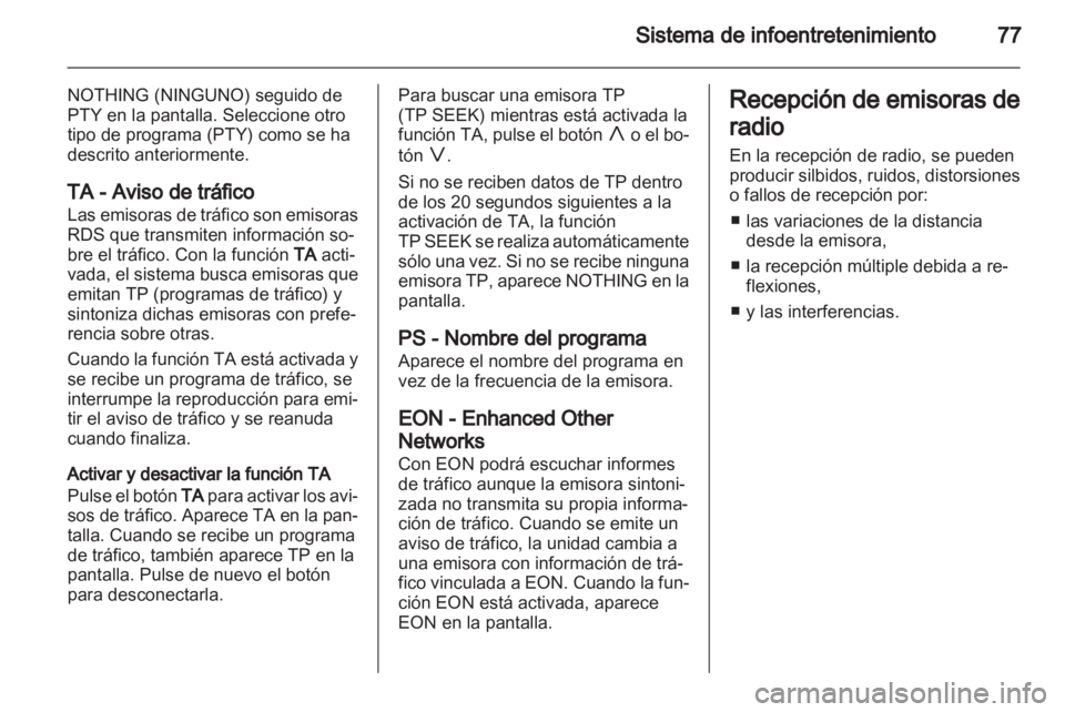 OPEL AGILA 2012.5  Manual de Instrucciones (in Spanish) 