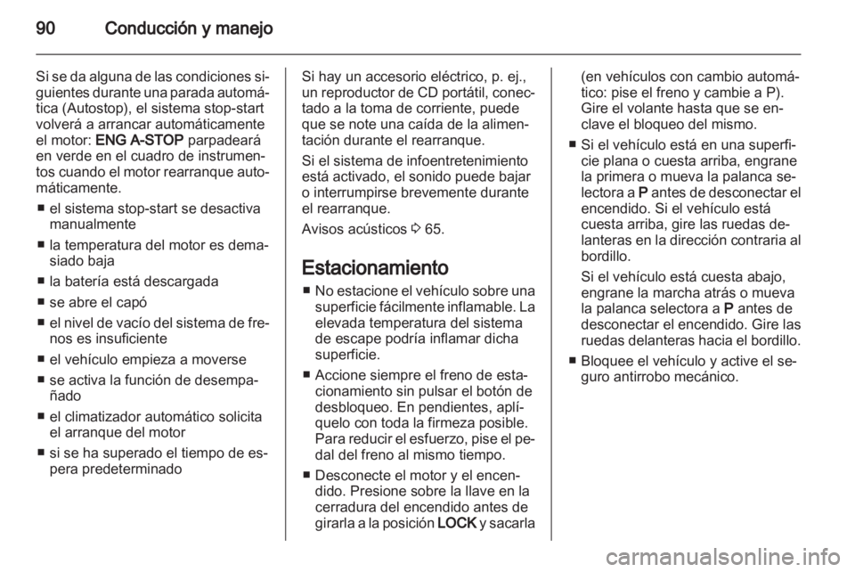 OPEL AGILA 2012.5  Manual de Instrucciones (in Spanish) 