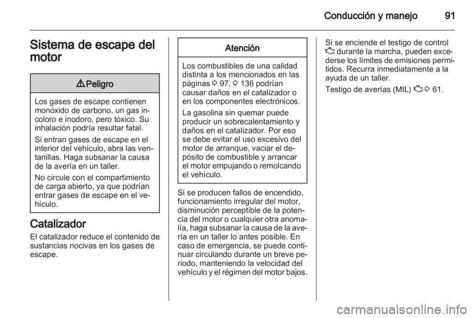 OPEL AGILA 2012.5  Manual de Instrucciones (in Spanish) 
