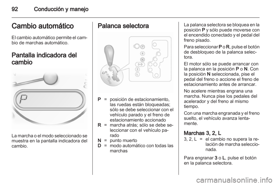 OPEL AGILA 2012.5  Manual de Instrucciones (in Spanish) 
