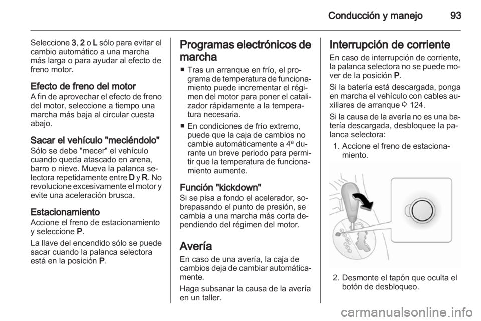 OPEL AGILA 2012.5  Manual de Instrucciones (in Spanish) 