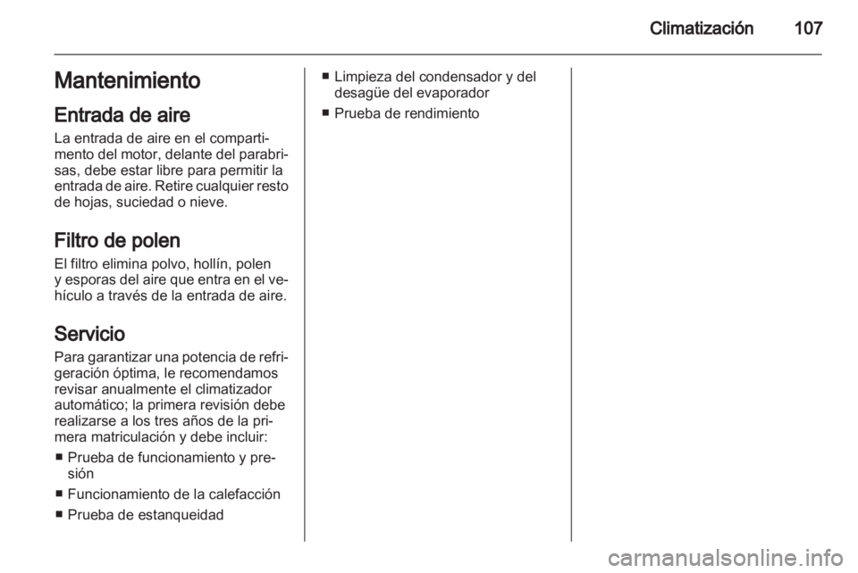 OPEL AMPERA 2012  Manual de Instrucciones (in Spanish) 