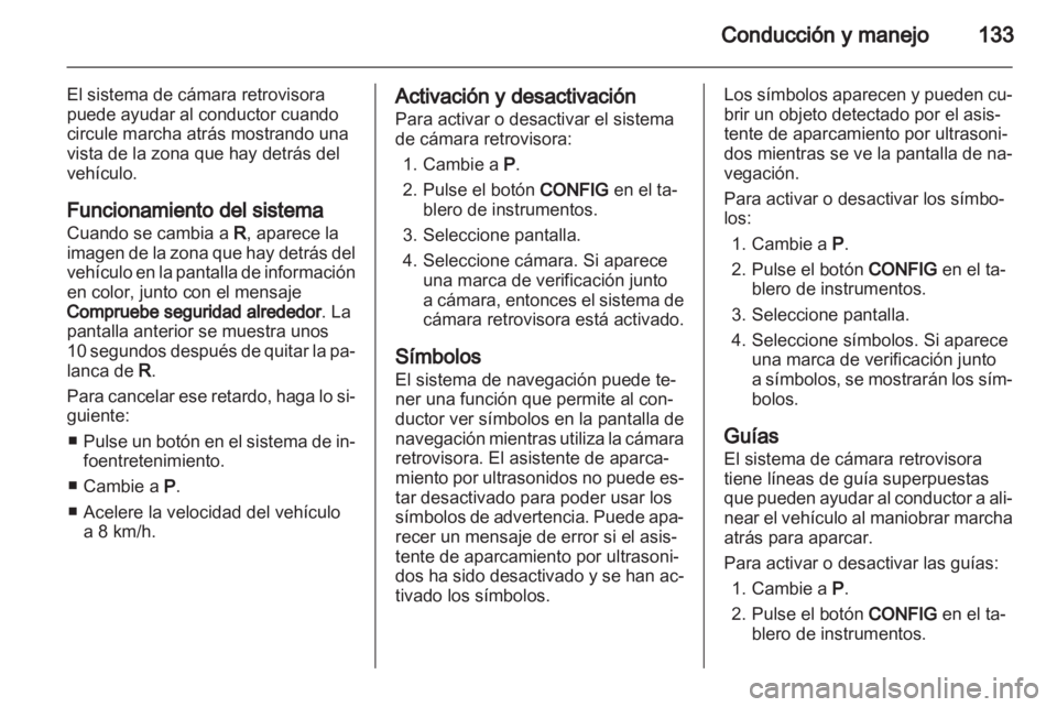 OPEL AMPERA 2012  Manual de Instrucciones (in Spanish) 