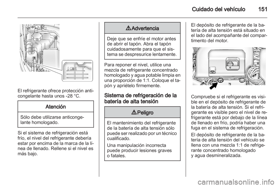 OPEL AMPERA 2012  Manual de Instrucciones (in Spanish) 