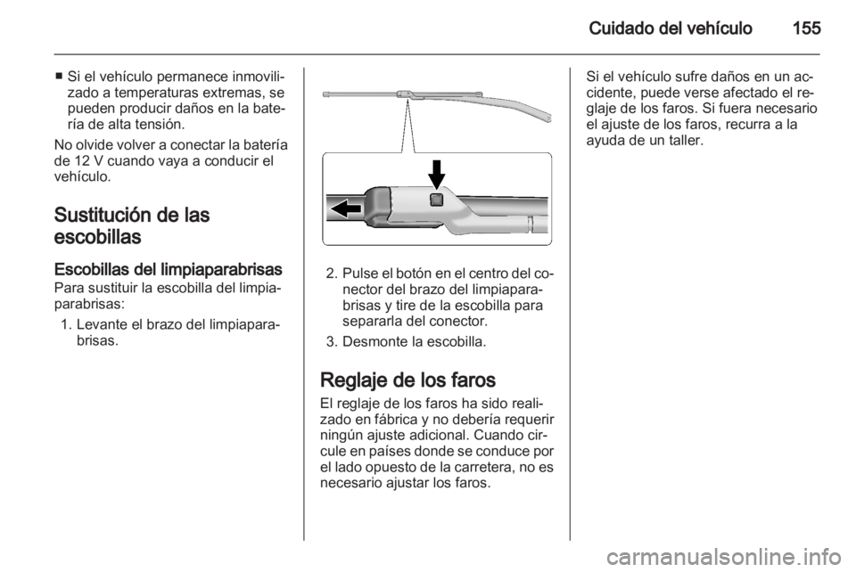 OPEL AMPERA 2012  Manual de Instrucciones (in Spanish) 