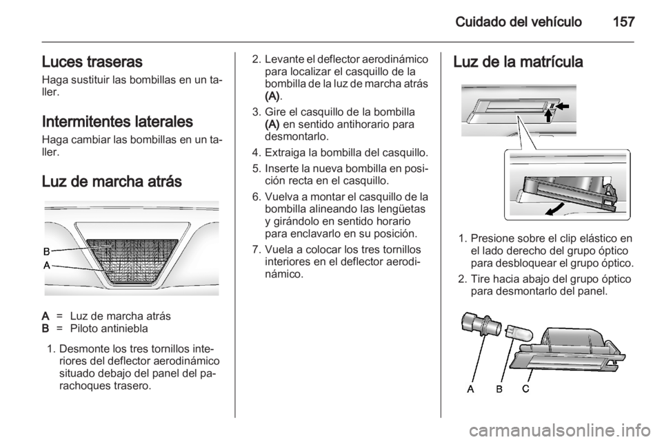 OPEL AMPERA 2012  Manual de Instrucciones (in Spanish) 