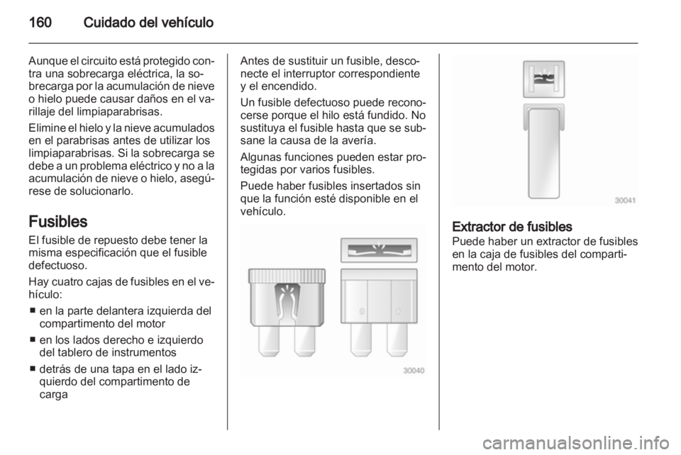 OPEL AMPERA 2012  Manual de Instrucciones (in Spanish) 